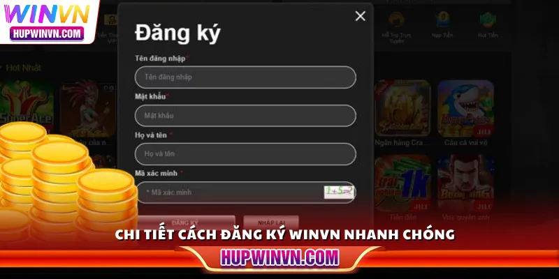 Chi tiết cách đăng ký Winvn nhanh chóng