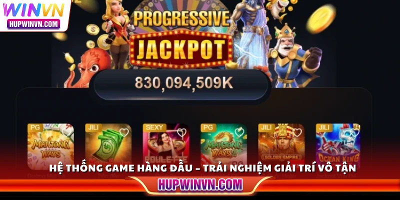Hệ thống game hàng đầu – Trải nghiệm giải trí vô tận 